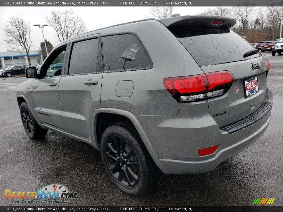 2020 Jeep Grand Cherokee Altitude 4x4 Sting-Gray / Black Photo #4