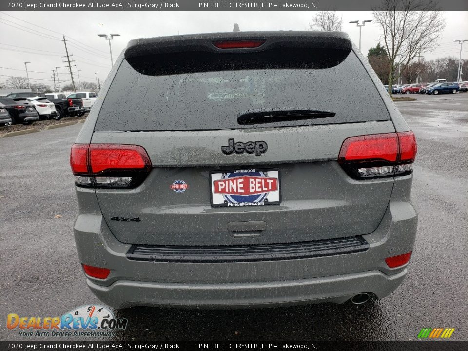 2020 Jeep Grand Cherokee Altitude 4x4 Sting-Gray / Black Photo #5