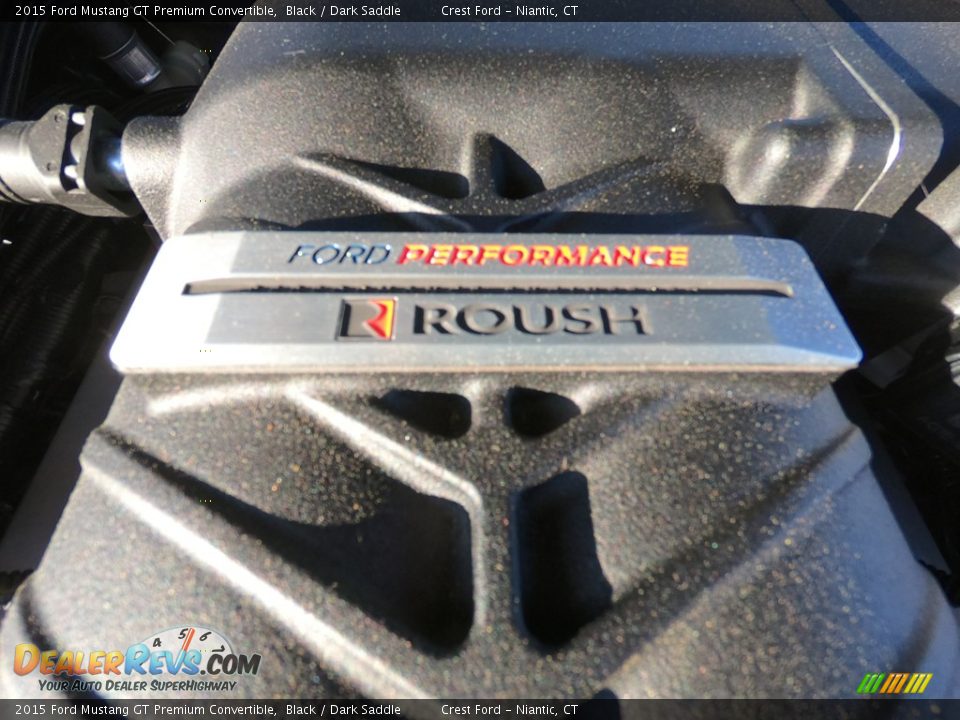 2015 Ford Mustang GT Premium Convertible Black / Dark Saddle Photo #29