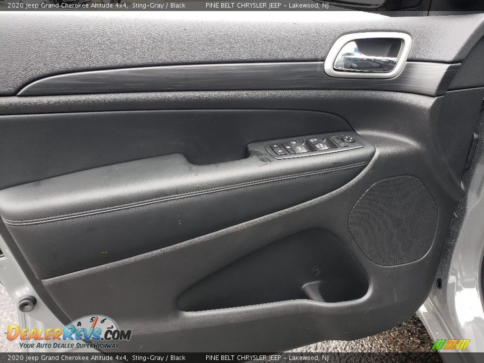 2020 Jeep Grand Cherokee Altitude 4x4 Sting-Gray / Black Photo #8