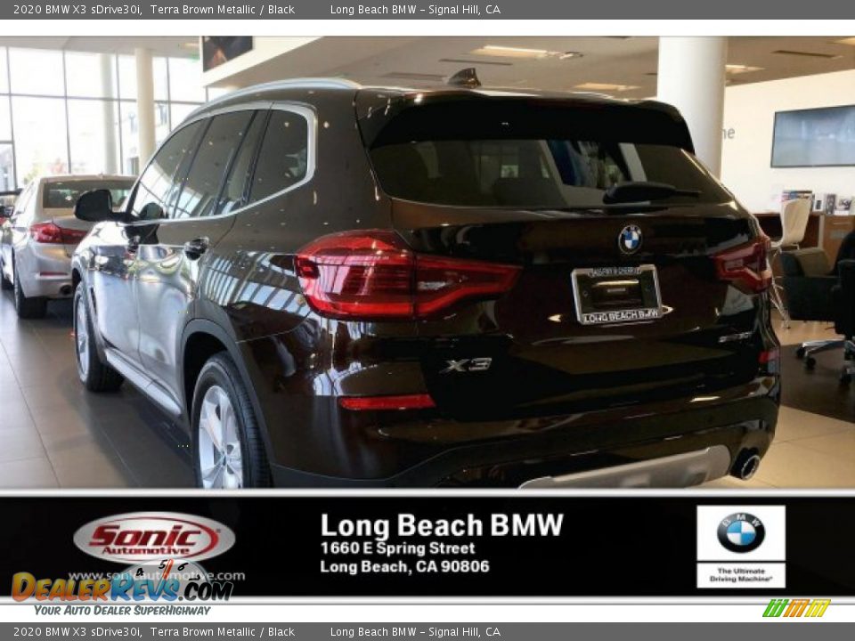 2020 BMW X3 sDrive30i Terra Brown Metallic / Black Photo #2