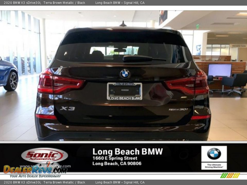2020 BMW X3 sDrive30i Terra Brown Metallic / Black Photo #3