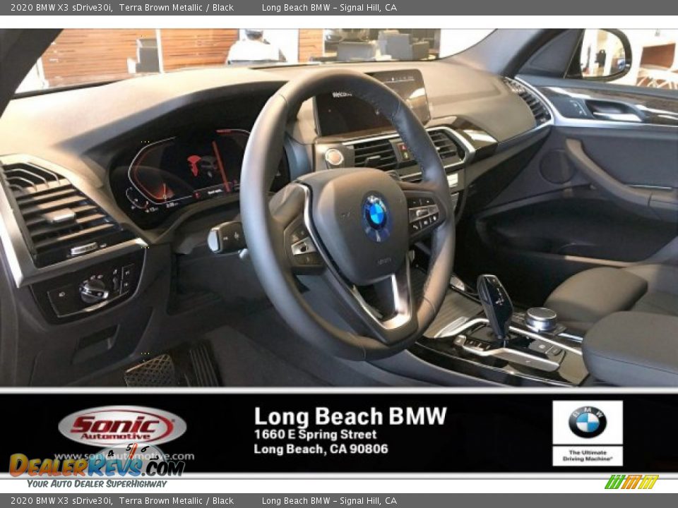 2020 BMW X3 sDrive30i Terra Brown Metallic / Black Photo #4