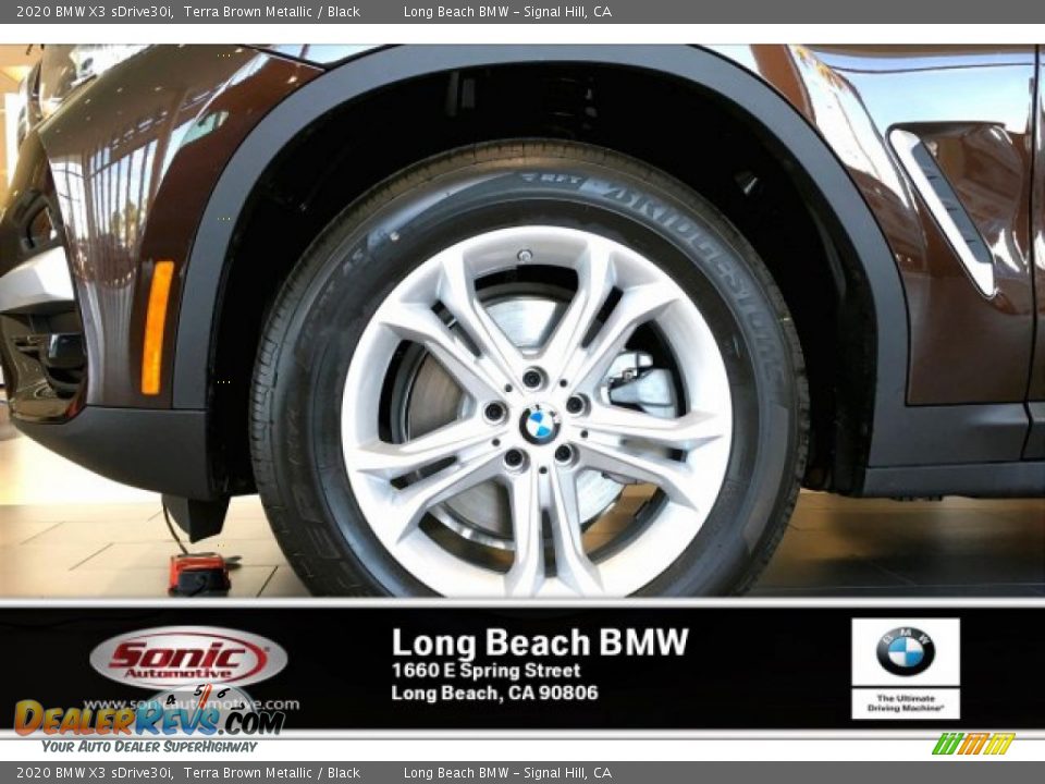 2020 BMW X3 sDrive30i Terra Brown Metallic / Black Photo #9