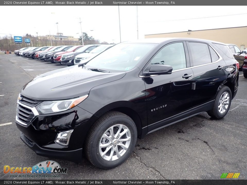 2020 Chevrolet Equinox LT AWD Mosaic Black Metallic / Jet Black Photo #1