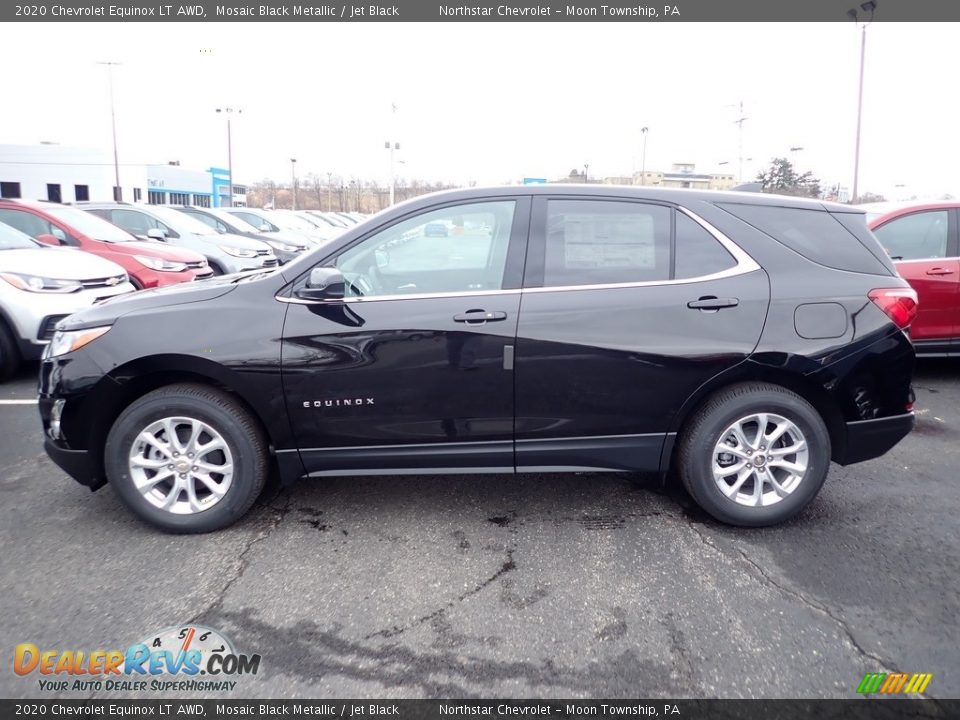 2020 Chevrolet Equinox LT AWD Mosaic Black Metallic / Jet Black Photo #2