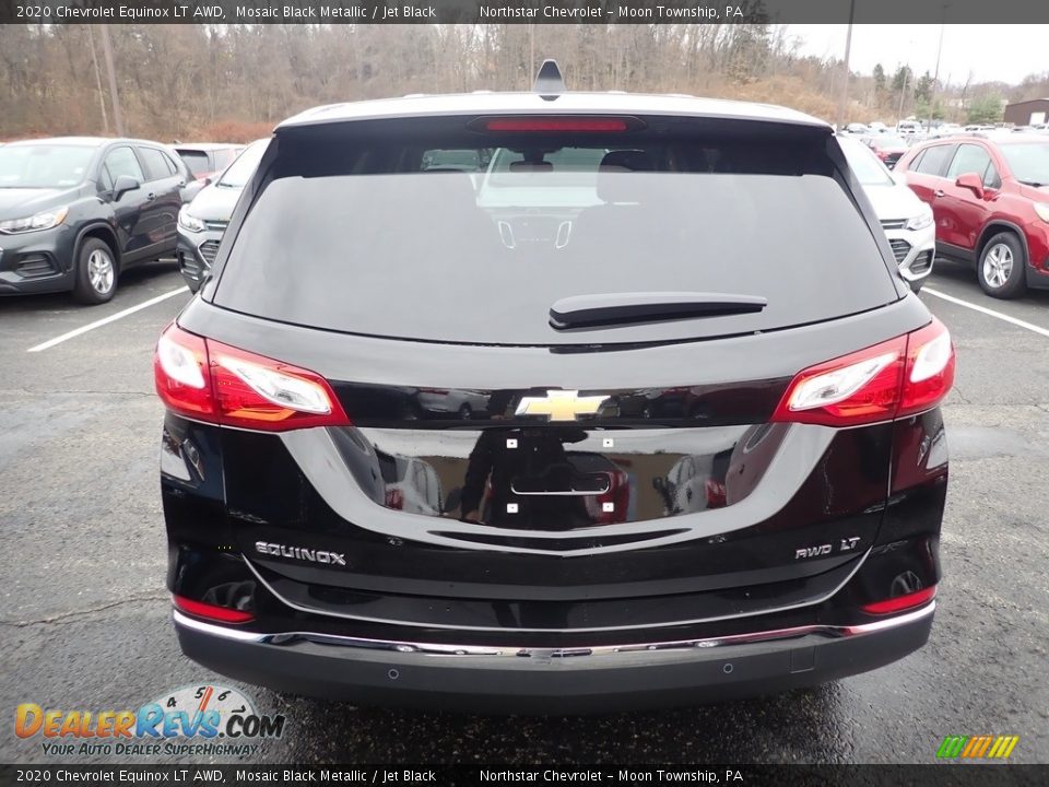 2020 Chevrolet Equinox LT AWD Mosaic Black Metallic / Jet Black Photo #4
