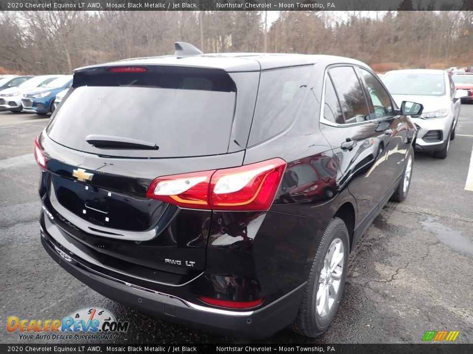 2020 Chevrolet Equinox LT AWD Mosaic Black Metallic / Jet Black Photo #5