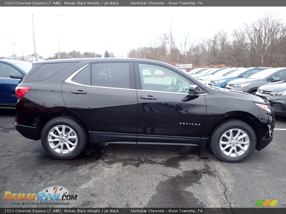 2020 Chevrolet Equinox LT AWD Mosaic Black Metallic / Jet Black Photo #6