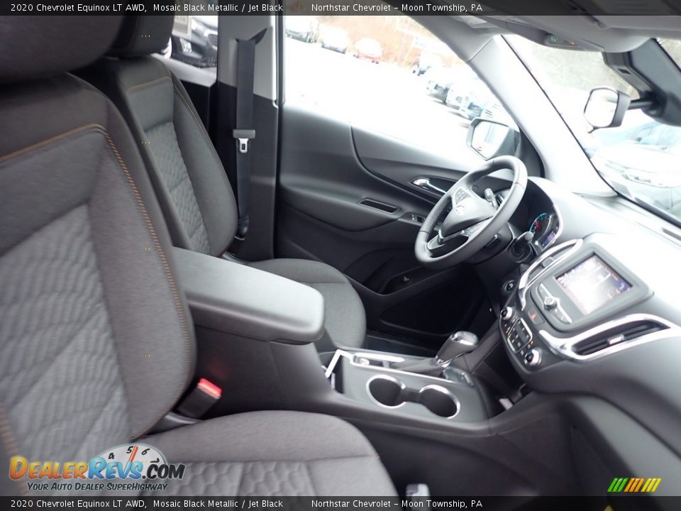 2020 Chevrolet Equinox LT AWD Mosaic Black Metallic / Jet Black Photo #10