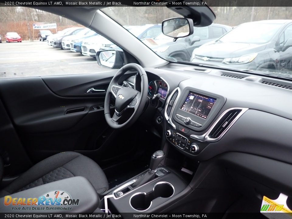 2020 Chevrolet Equinox LT AWD Mosaic Black Metallic / Jet Black Photo #11