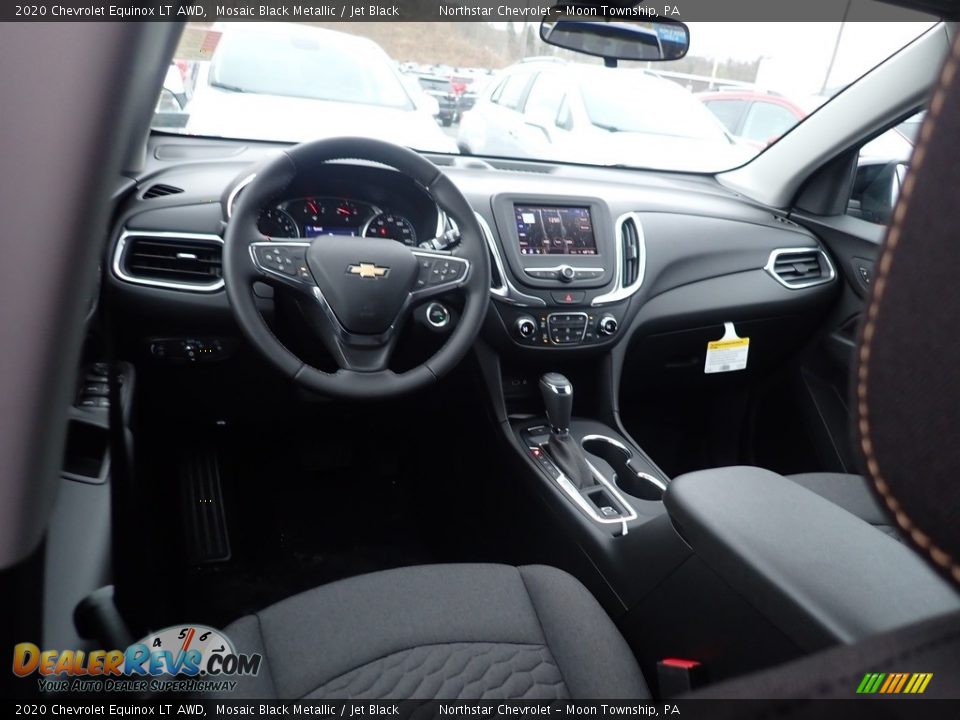 2020 Chevrolet Equinox LT AWD Mosaic Black Metallic / Jet Black Photo #13