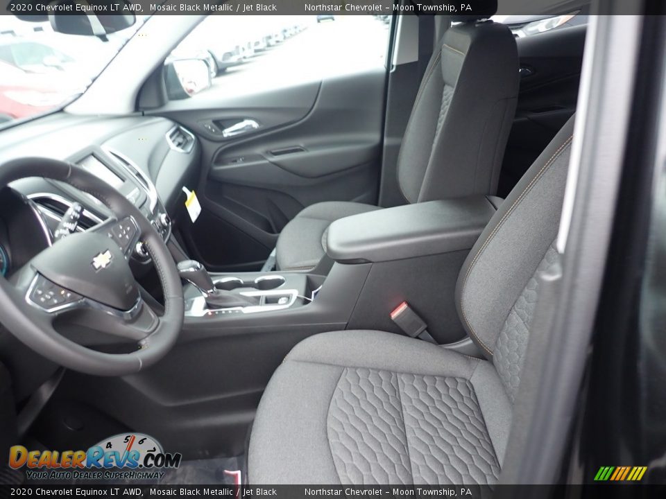 2020 Chevrolet Equinox LT AWD Mosaic Black Metallic / Jet Black Photo #14