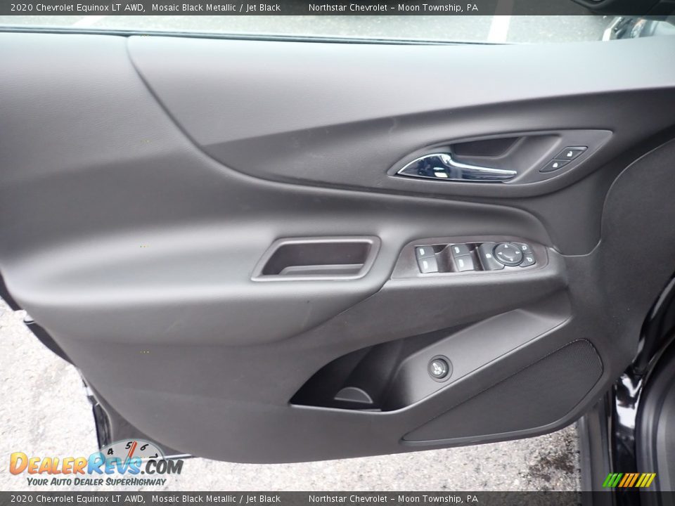 2020 Chevrolet Equinox LT AWD Mosaic Black Metallic / Jet Black Photo #15