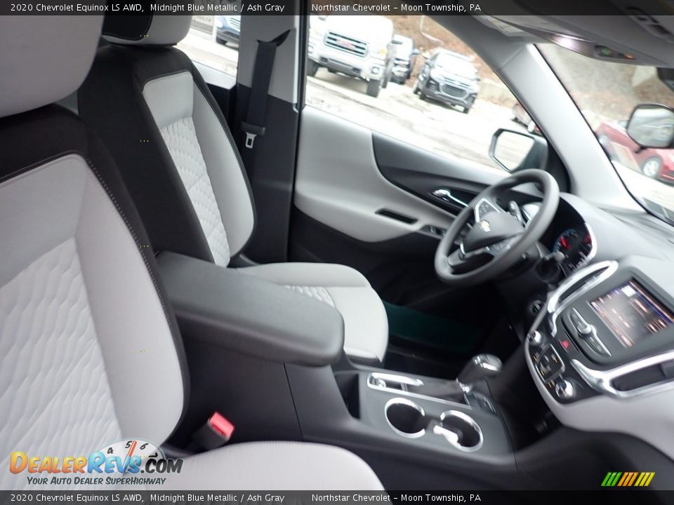 2020 Chevrolet Equinox LS AWD Midnight Blue Metallic / Ash Gray Photo #10