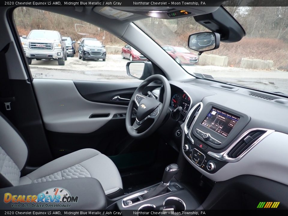 2020 Chevrolet Equinox LS AWD Midnight Blue Metallic / Ash Gray Photo #11