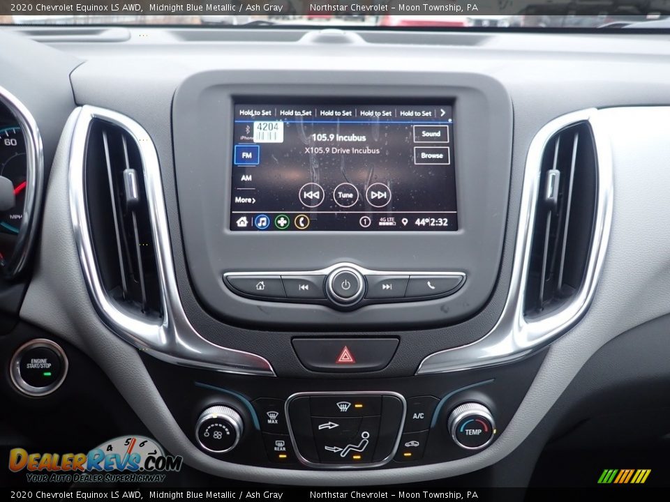 2020 Chevrolet Equinox LS AWD Midnight Blue Metallic / Ash Gray Photo #18