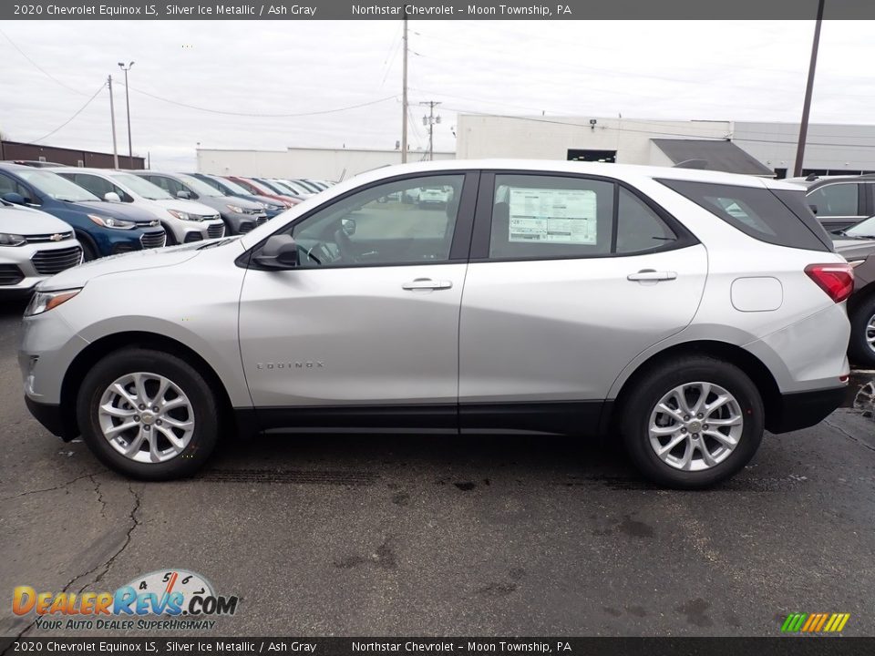 2020 Chevrolet Equinox LS Silver Ice Metallic / Ash Gray Photo #2