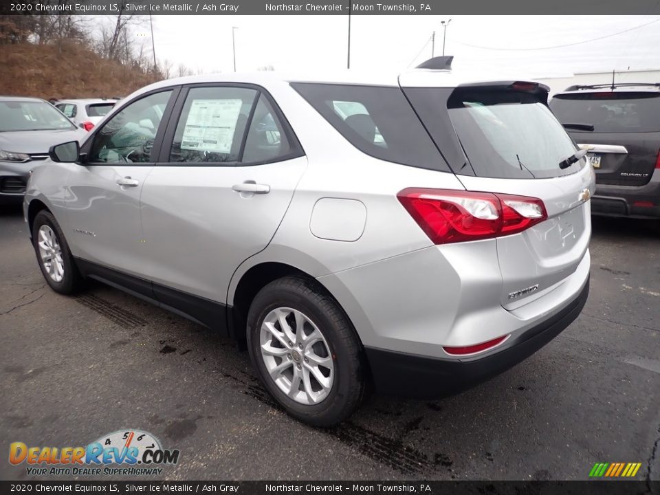 2020 Chevrolet Equinox LS Silver Ice Metallic / Ash Gray Photo #3