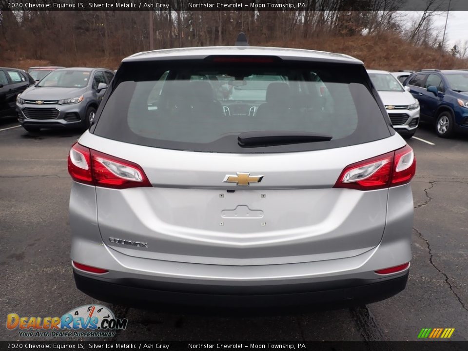 2020 Chevrolet Equinox LS Silver Ice Metallic / Ash Gray Photo #4