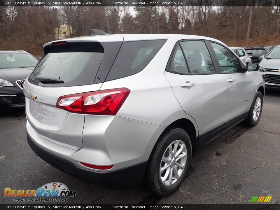 2020 Chevrolet Equinox LS Silver Ice Metallic / Ash Gray Photo #5