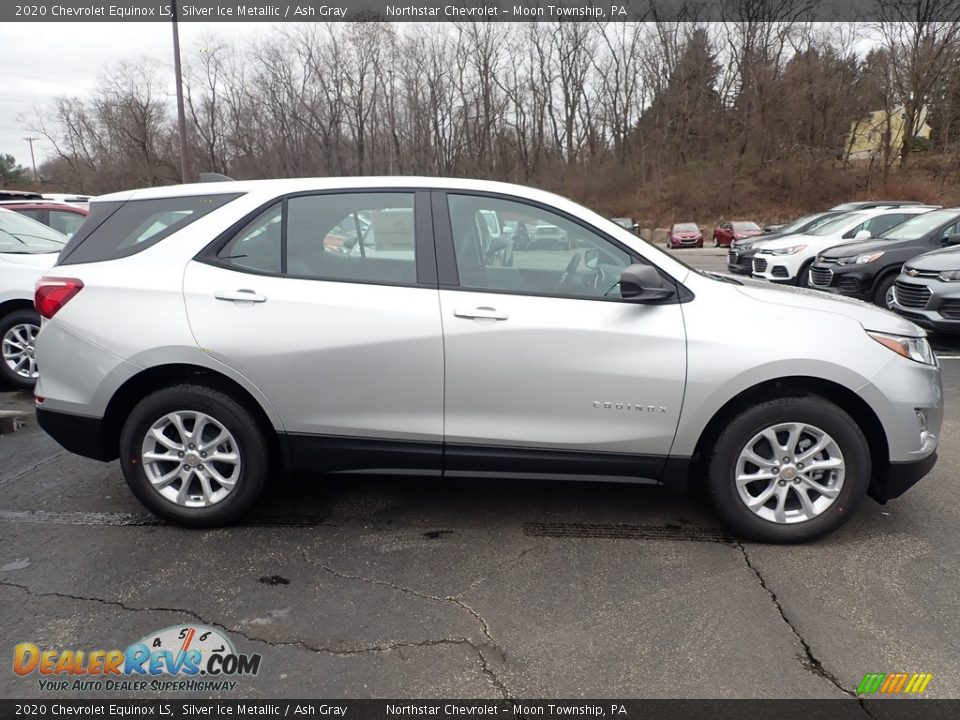 2020 Chevrolet Equinox LS Silver Ice Metallic / Ash Gray Photo #6