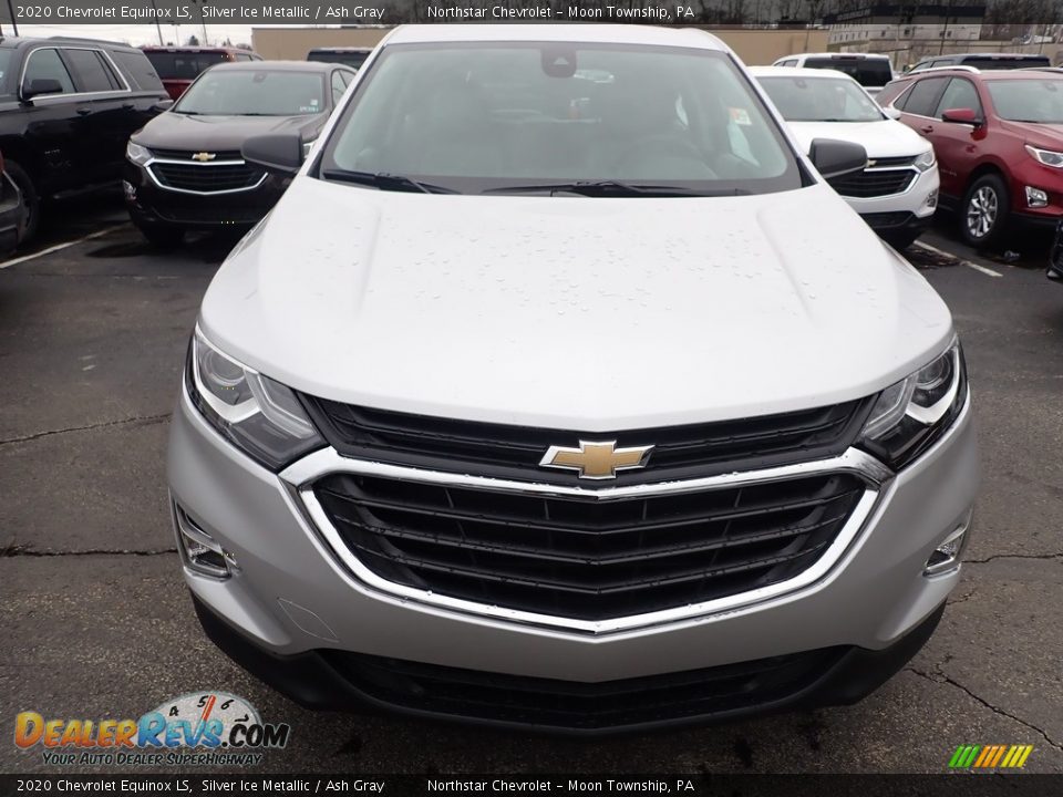 2020 Chevrolet Equinox LS Silver Ice Metallic / Ash Gray Photo #8