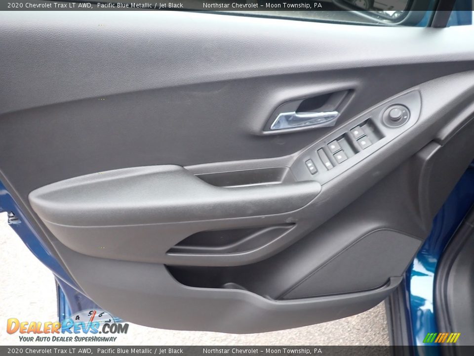 2020 Chevrolet Trax LT AWD Pacific Blue Metallic / Jet Black Photo #12