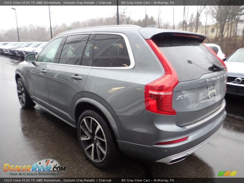 2020 Volvo XC90 T6 AWD Momentum Osmium Gray Metallic / Charcoal Photo #4