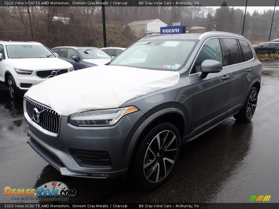 2020 Volvo XC90 T6 AWD Momentum Osmium Gray Metallic / Charcoal Photo #5