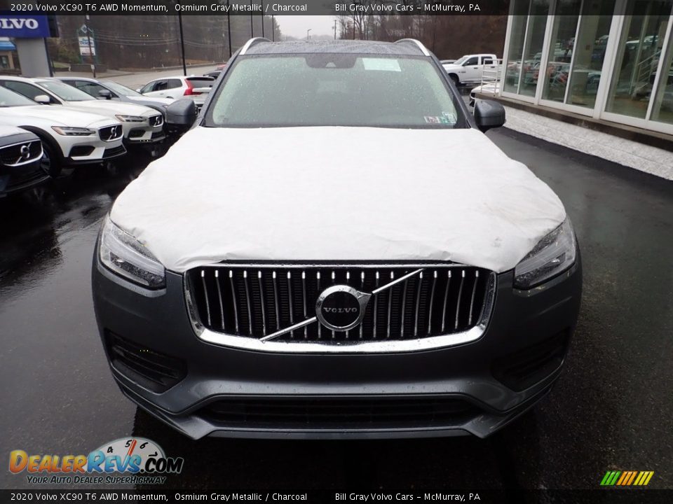 2020 Volvo XC90 T6 AWD Momentum Osmium Gray Metallic / Charcoal Photo #6