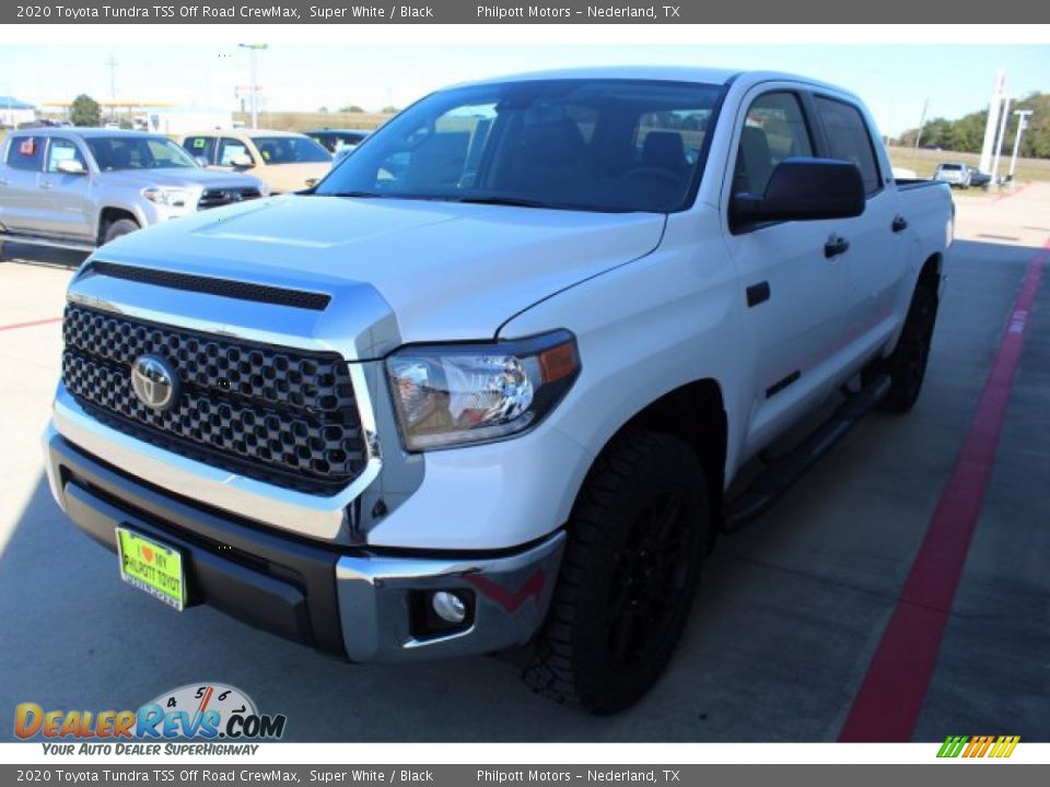 2020 Toyota Tundra TSS Off Road CrewMax Super White / Black Photo #4
