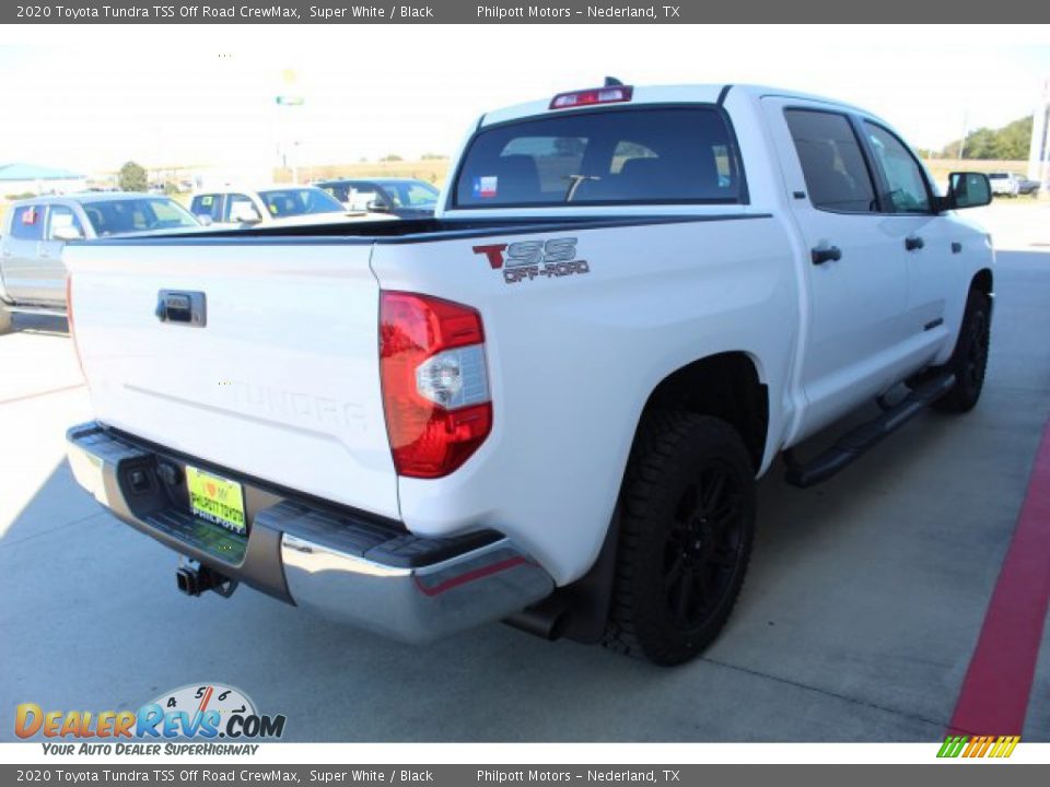 2020 Toyota Tundra TSS Off Road CrewMax Super White / Black Photo #8