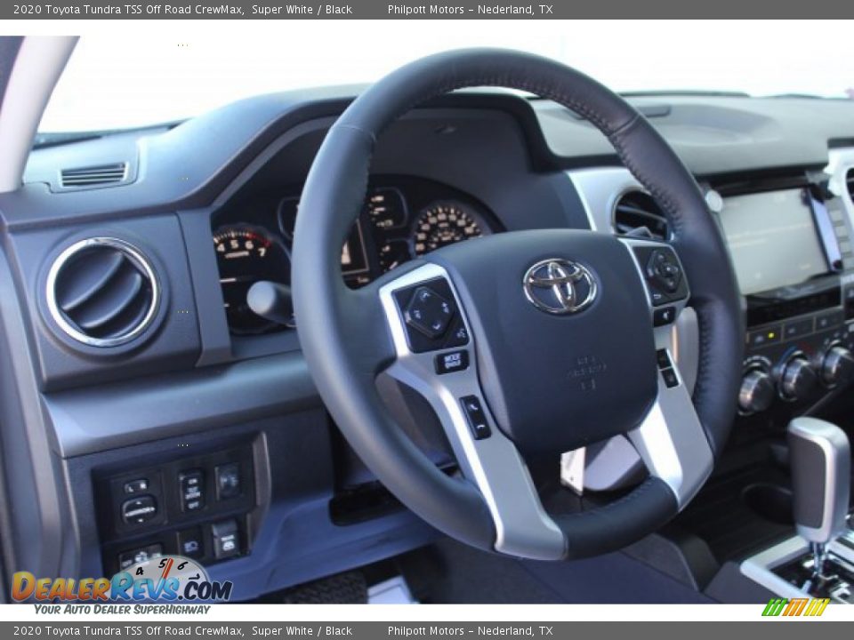 2020 Toyota Tundra TSS Off Road CrewMax Super White / Black Photo #13