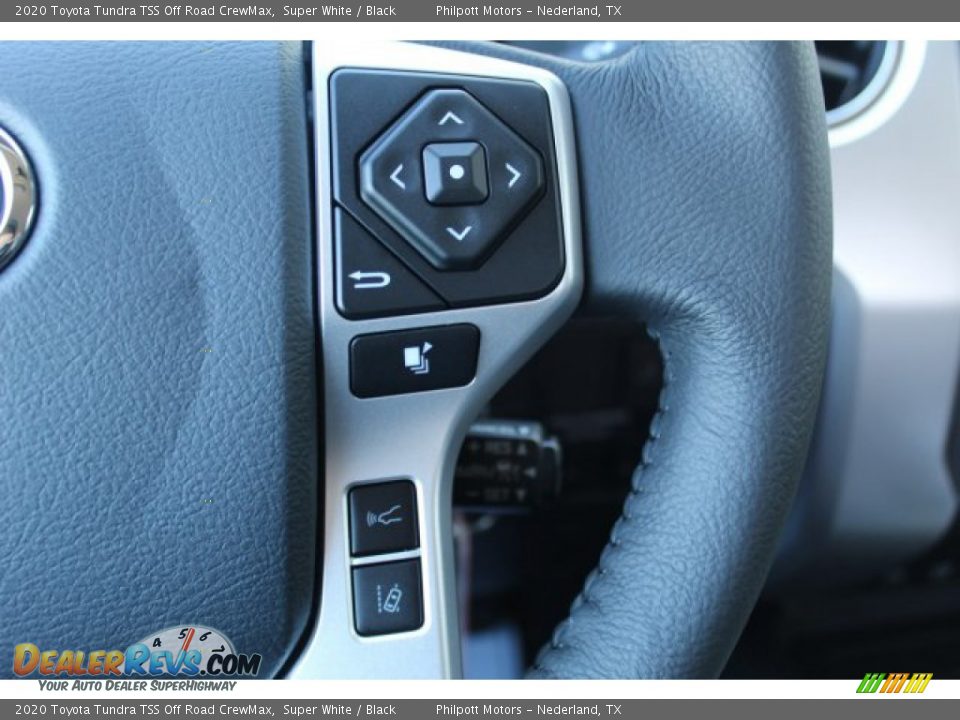 2020 Toyota Tundra TSS Off Road CrewMax Super White / Black Photo #15