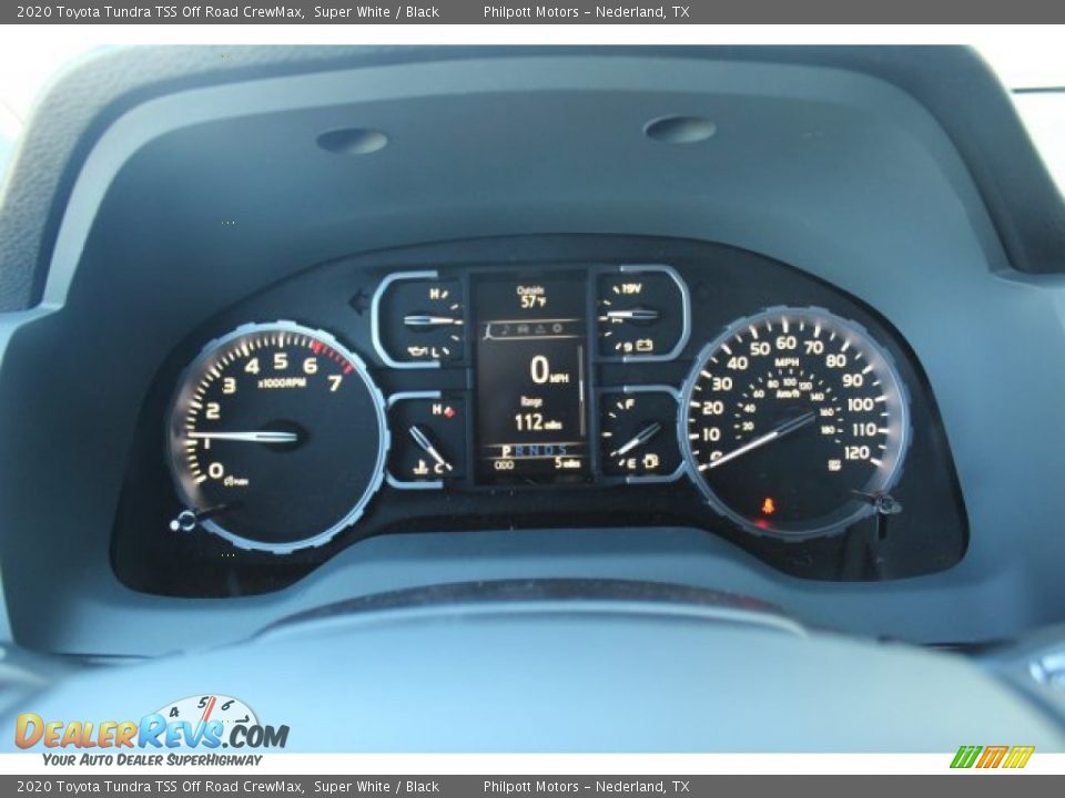 2020 Toyota Tundra TSS Off Road CrewMax Super White / Black Photo #16