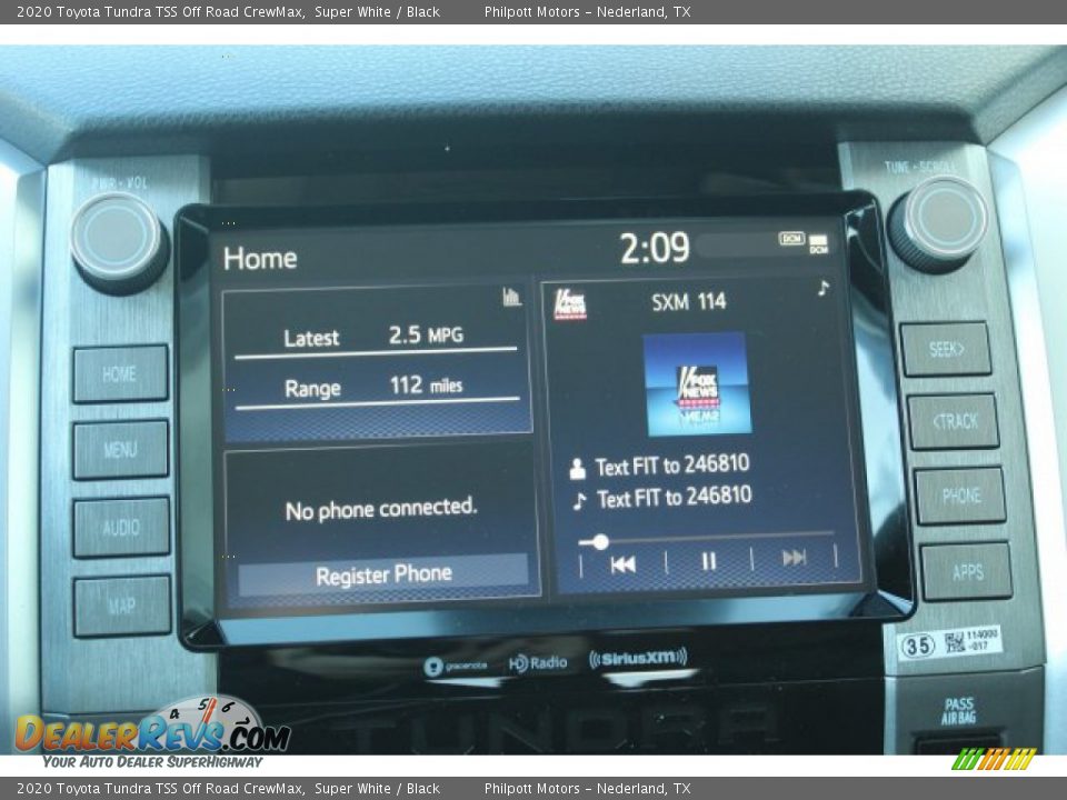 2020 Toyota Tundra TSS Off Road CrewMax Super White / Black Photo #18