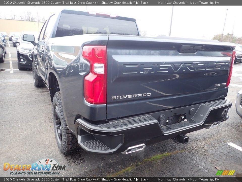 2020 Chevrolet Silverado 1500 Custom Trail Boss Crew Cab 4x4 Shadow Gray Metallic / Jet Black Photo #3