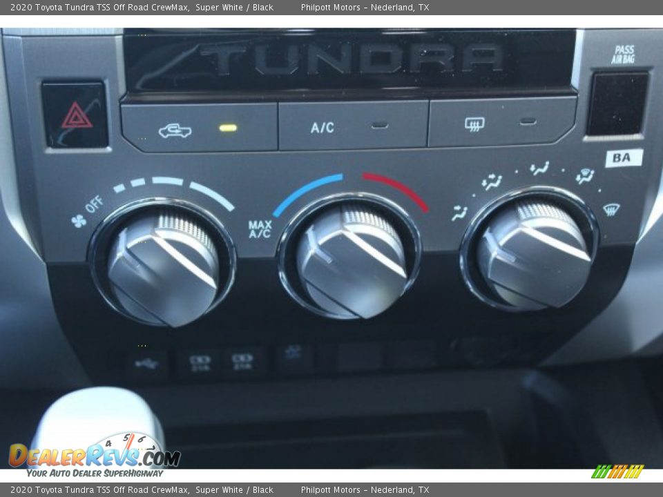 2020 Toyota Tundra TSS Off Road CrewMax Super White / Black Photo #19