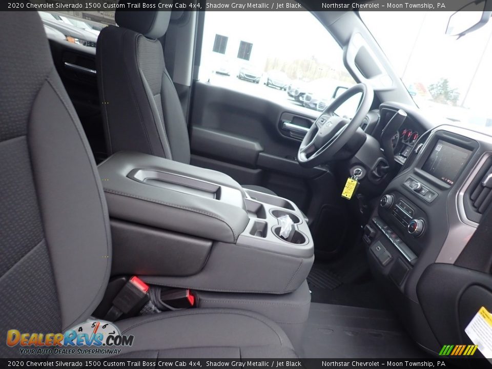 2020 Chevrolet Silverado 1500 Custom Trail Boss Crew Cab 4x4 Shadow Gray Metallic / Jet Black Photo #10