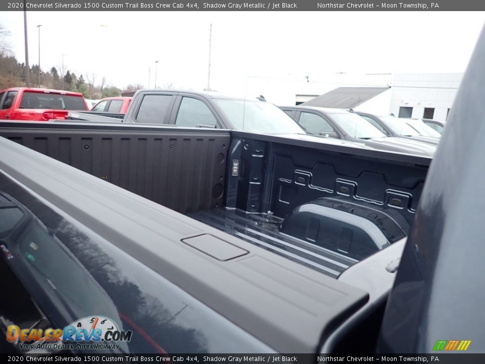 2020 Chevrolet Silverado 1500 Custom Trail Boss Crew Cab 4x4 Shadow Gray Metallic / Jet Black Photo #13