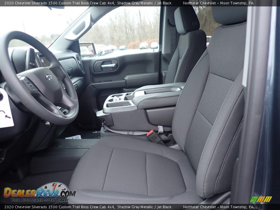 2020 Chevrolet Silverado 1500 Custom Trail Boss Crew Cab 4x4 Shadow Gray Metallic / Jet Black Photo #14