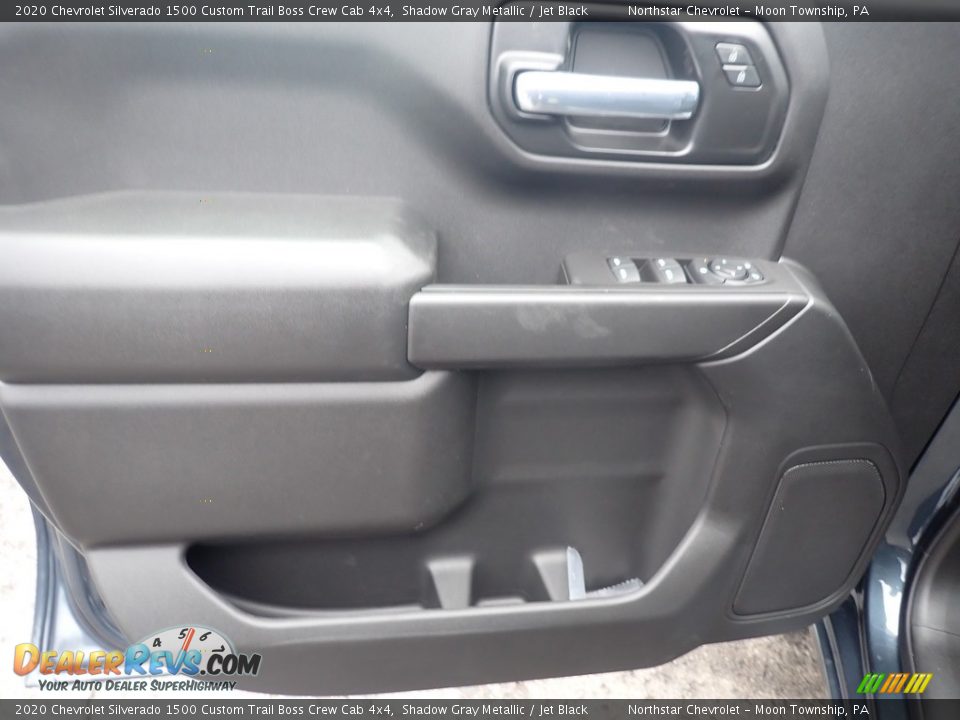 2020 Chevrolet Silverado 1500 Custom Trail Boss Crew Cab 4x4 Shadow Gray Metallic / Jet Black Photo #15