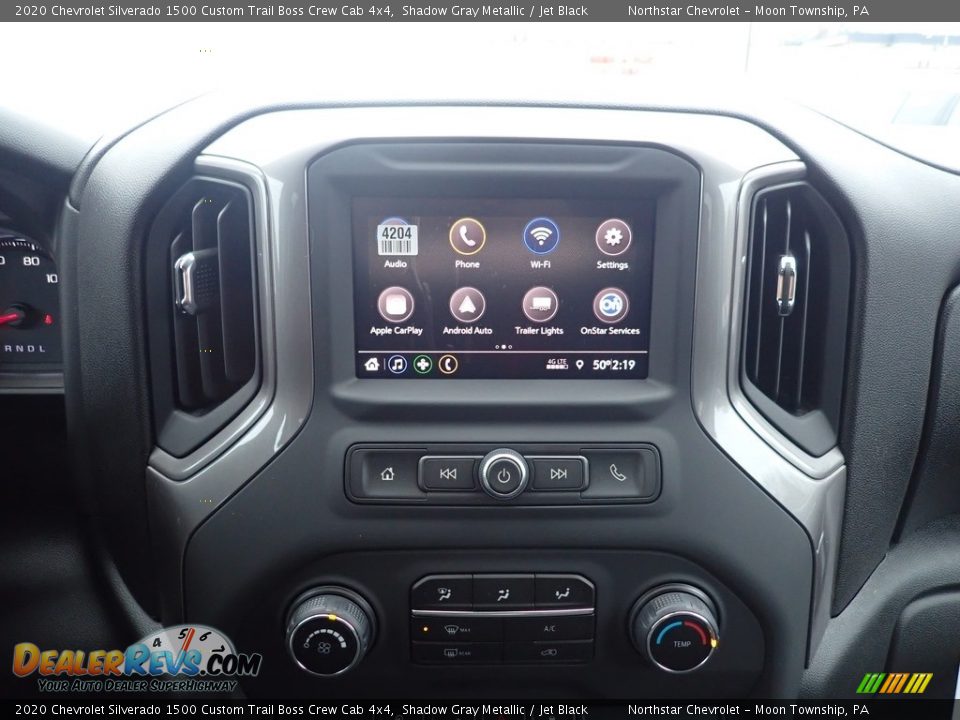 2020 Chevrolet Silverado 1500 Custom Trail Boss Crew Cab 4x4 Shadow Gray Metallic / Jet Black Photo #17