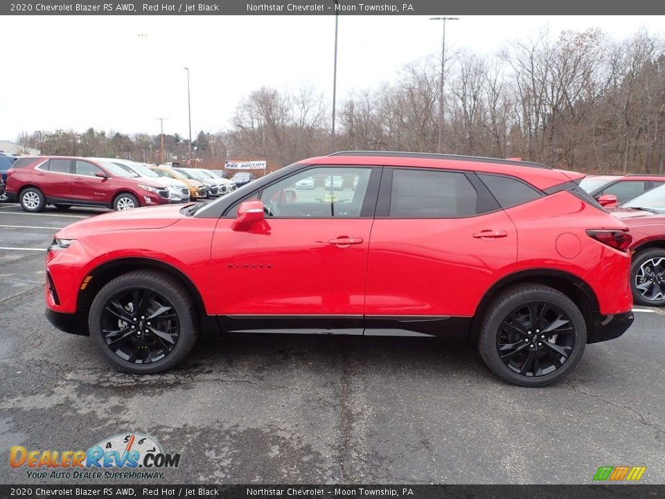 2020 Chevrolet Blazer RS AWD Red Hot / Jet Black Photo #2