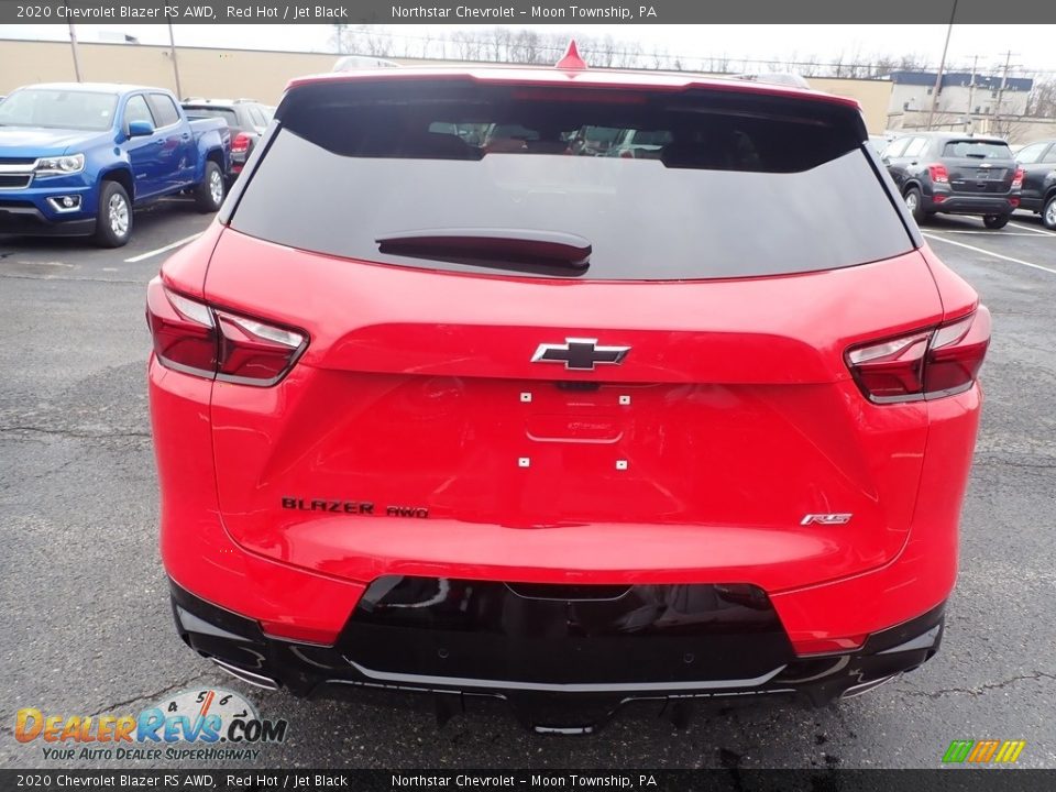 2020 Chevrolet Blazer RS AWD Red Hot / Jet Black Photo #4
