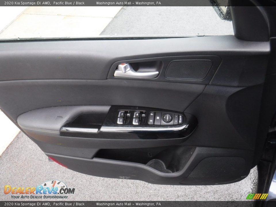 2020 Kia Sportage EX AWD Pacific Blue / Black Photo #14
