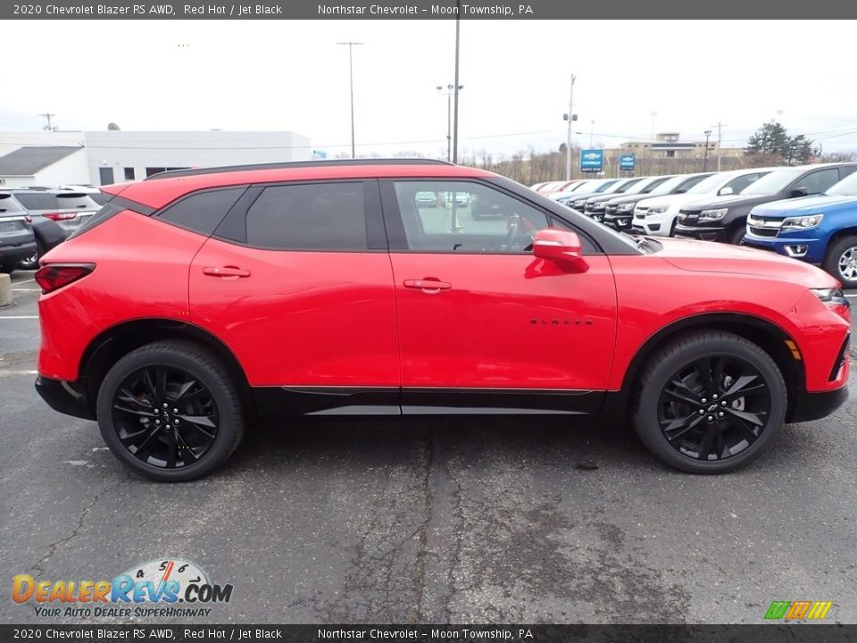 2020 Chevrolet Blazer RS AWD Red Hot / Jet Black Photo #6