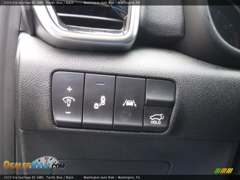 2020 Kia Sportage EX AWD Pacific Blue / Black Photo #15
