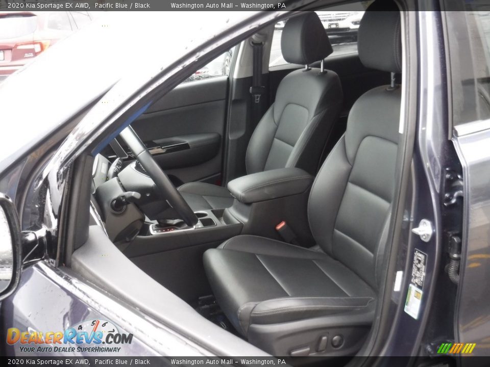 2020 Kia Sportage EX AWD Pacific Blue / Black Photo #16